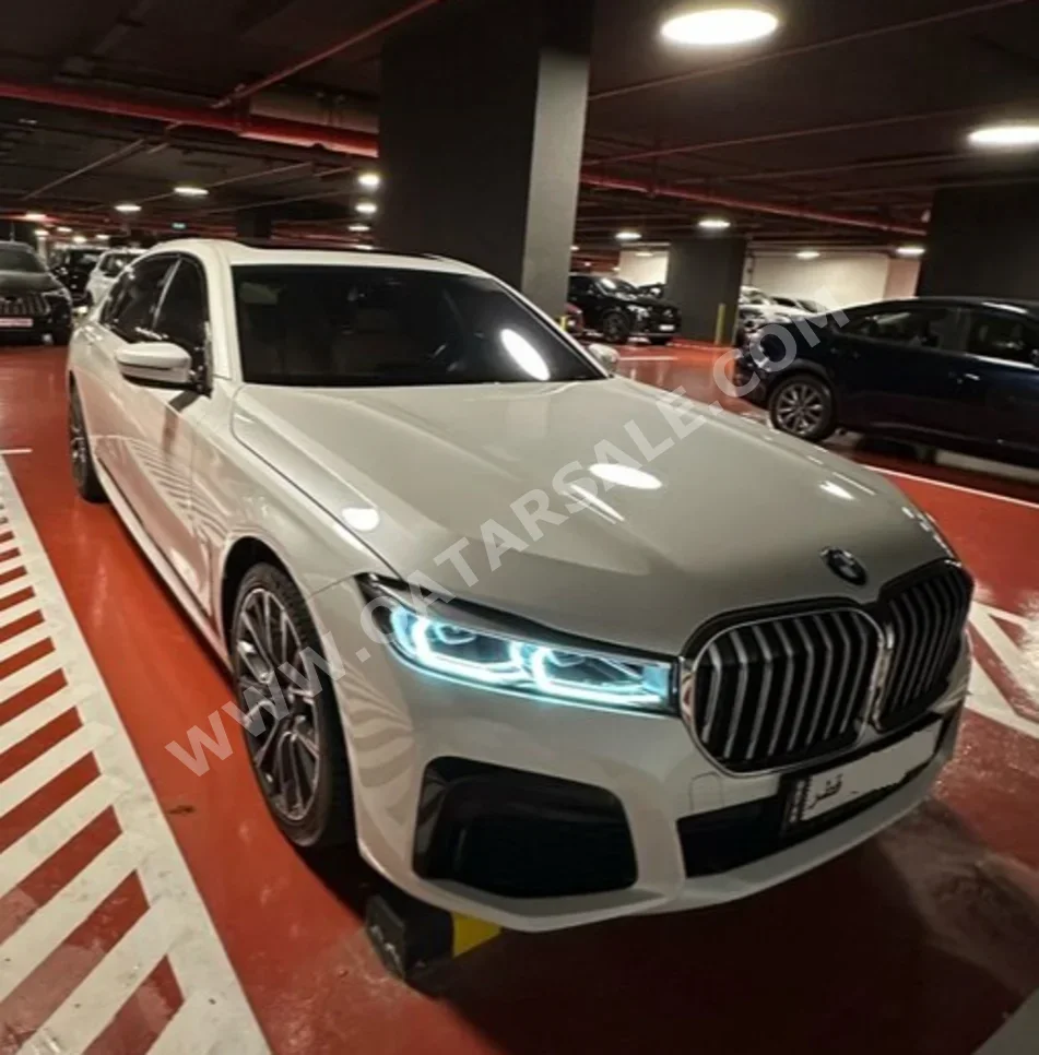 BMW  7-Series  740 Li  2020  Automatic  43,000 Km  6 Cylinder  Rear Wheel Drive (RWD)  Sedan  White  With Warranty