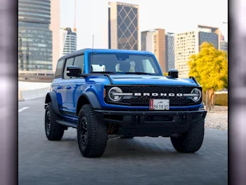 Ford  Bronco  Wild Trak  2023  Automatic  25,000 Km  6 Cylinder  Four Wheel Drive (4WD)  SUV  Blue  With Warranty