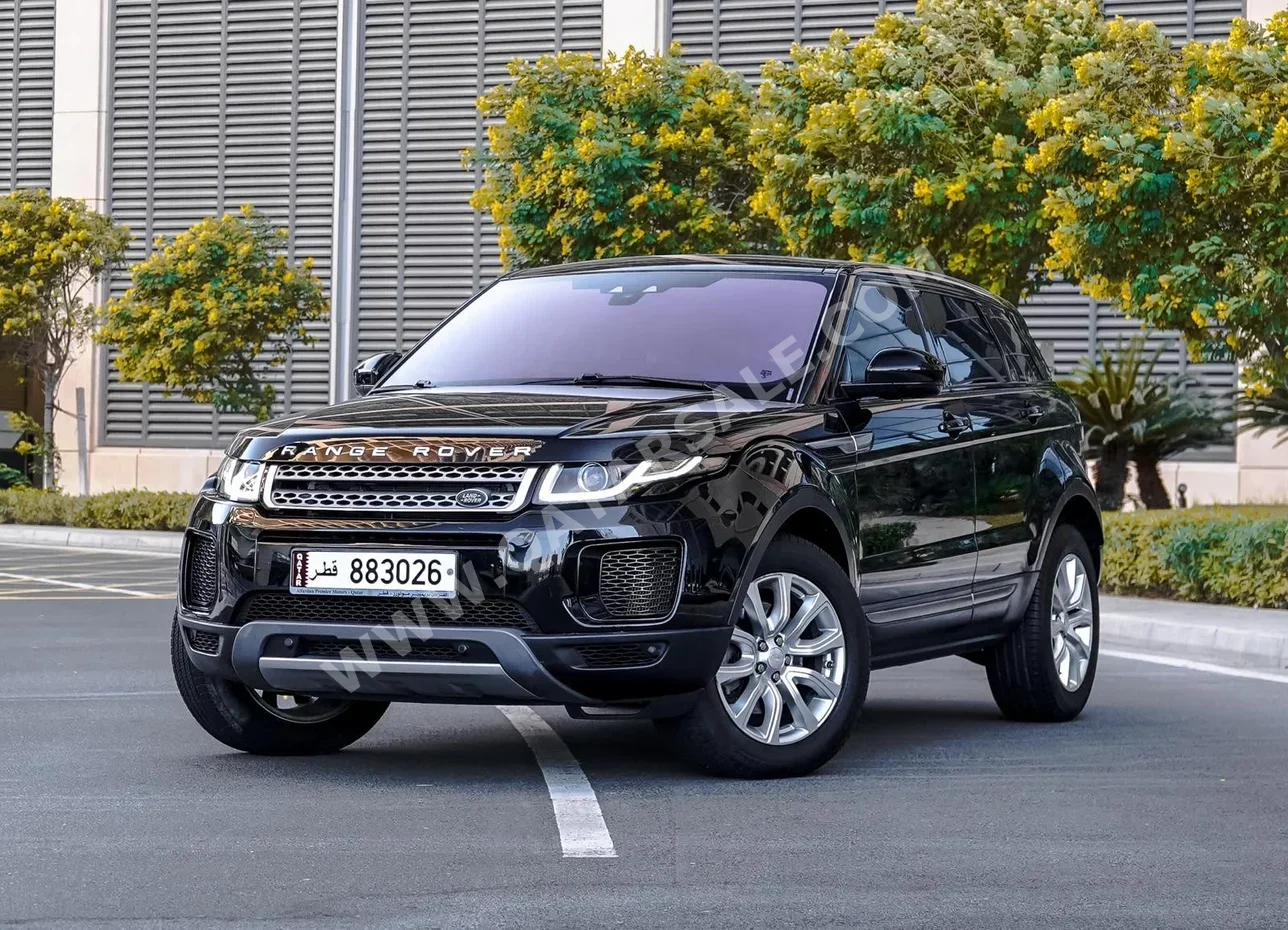 Land Rover  Evoque  Dynamic  2018  Automatic  58,000 Km  4 Cylinder  Four Wheel Drive (4WD)  SUV  Black