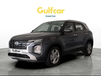 Hyundai  Creta  2024  Automatic  25,817 Km  4 Cylinder  Front Wheel Drive (FWD)  SUV  Gray  With Warranty