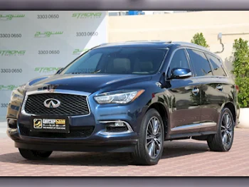 Infiniti  QX  60  2017  Automatic  129,000 Km  6 Cylinder  Four Wheel Drive (4WD)  SUV  Dark Blue