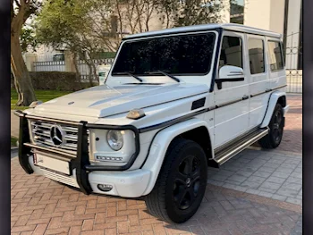 Mercedes-Benz  G-Class  500  2015  Automatic  126,000 Km  8 Cylinder  Four Wheel Drive (4WD)  SUV  White