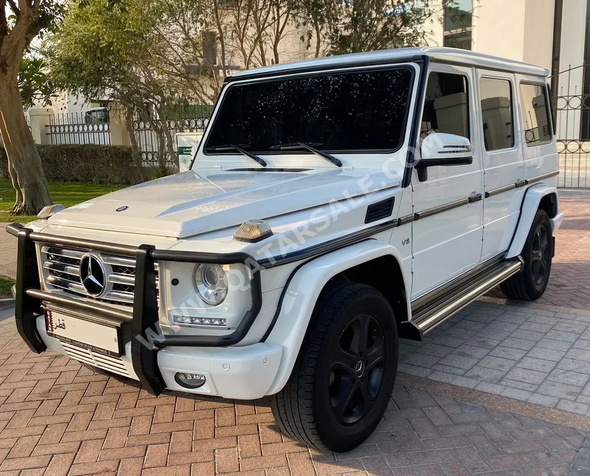 Mercedes-Benz  G-Class  500  2015  Automatic  126,000 Km  8 Cylinder  Four Wheel Drive (4WD)  SUV  White