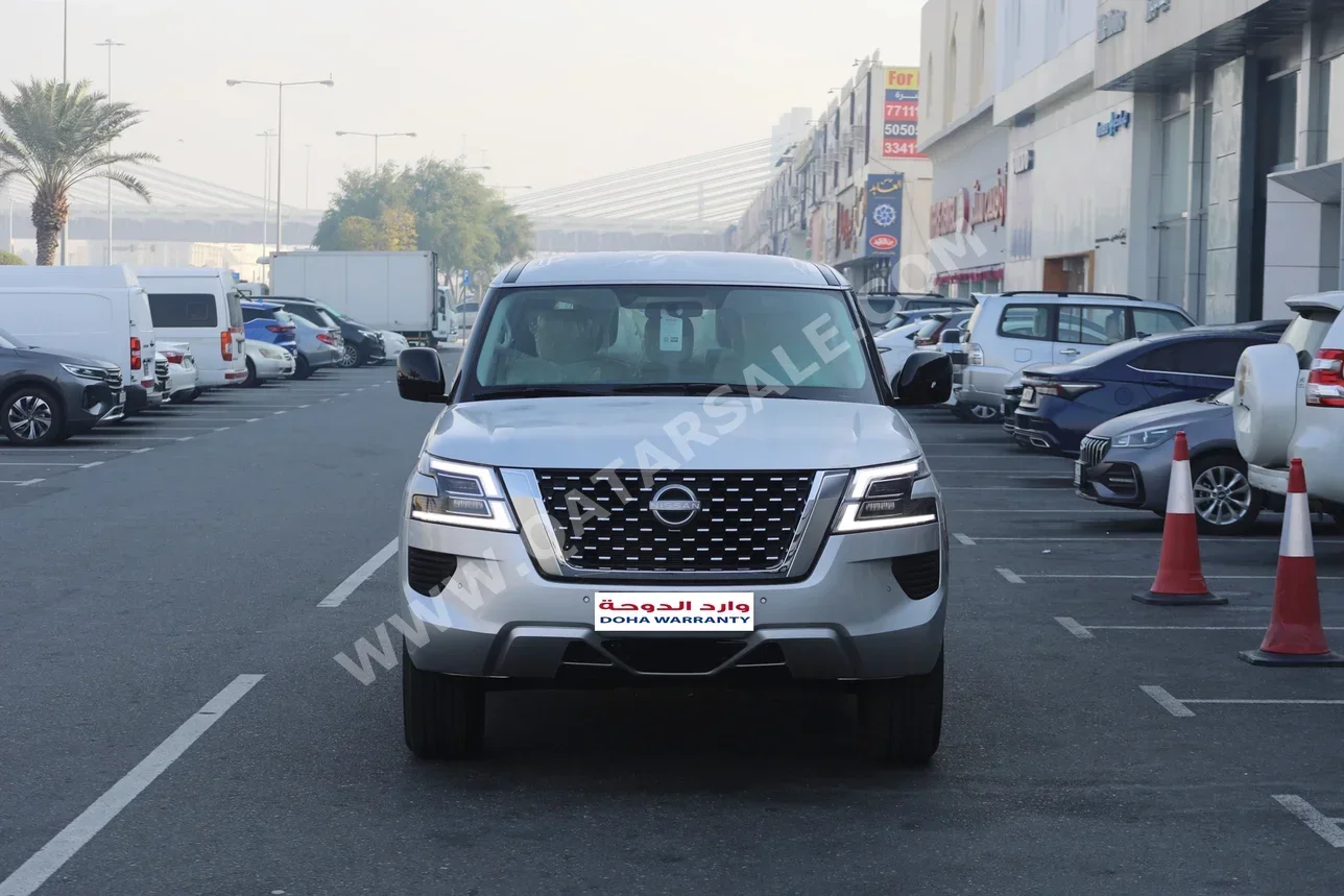 Nissan  Patrol  XE  2024  Automatic  0 Km  6 Cylinder  Four Wheel Drive (4WD)  SUV  Silver  With Warranty