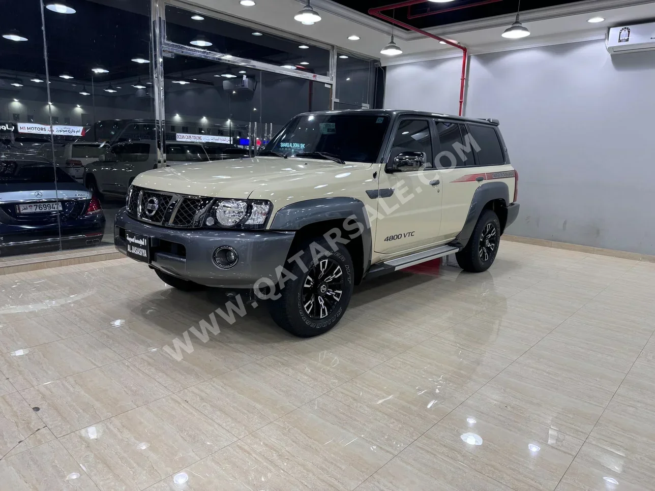 Nissan  Patrol  Super Safari  2024  Automatic  15,000 Km  6 Cylinder  Four Wheel Drive (4WD)  SUV  Beige  With Warranty