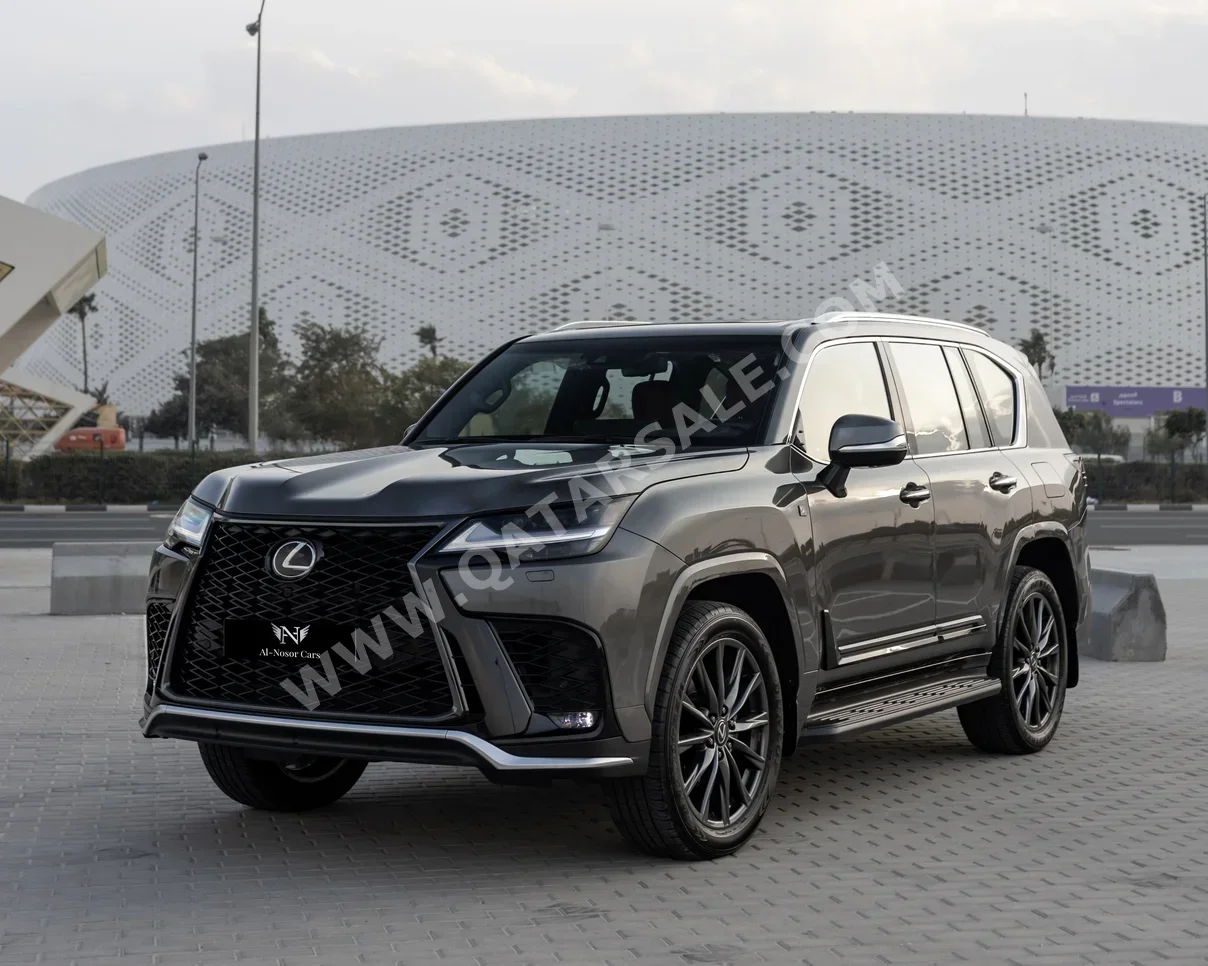 Lexus  LX  600 F Sport  2023  Automatic  21,000 Km  6 Cylinder  Four Wheel Drive (4WD)  SUV  Gray  With Warranty