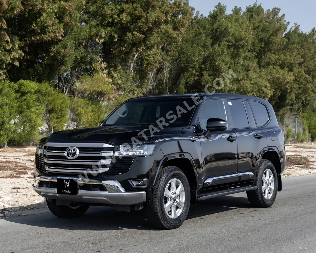 Toyota  Land Cruiser  GXR Twin Turbo  2024  Automatic  16,000 Km  6 Cylinder  Four Wheel Drive (4WD)  SUV  Black  With Warranty