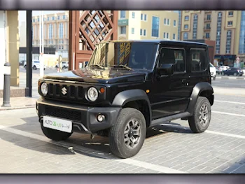 Suzuki  Jimny  2023  Automatic  76,300 Km  4 Cylinder  Four Wheel Drive (4WD)  SUV  Black  With Warranty