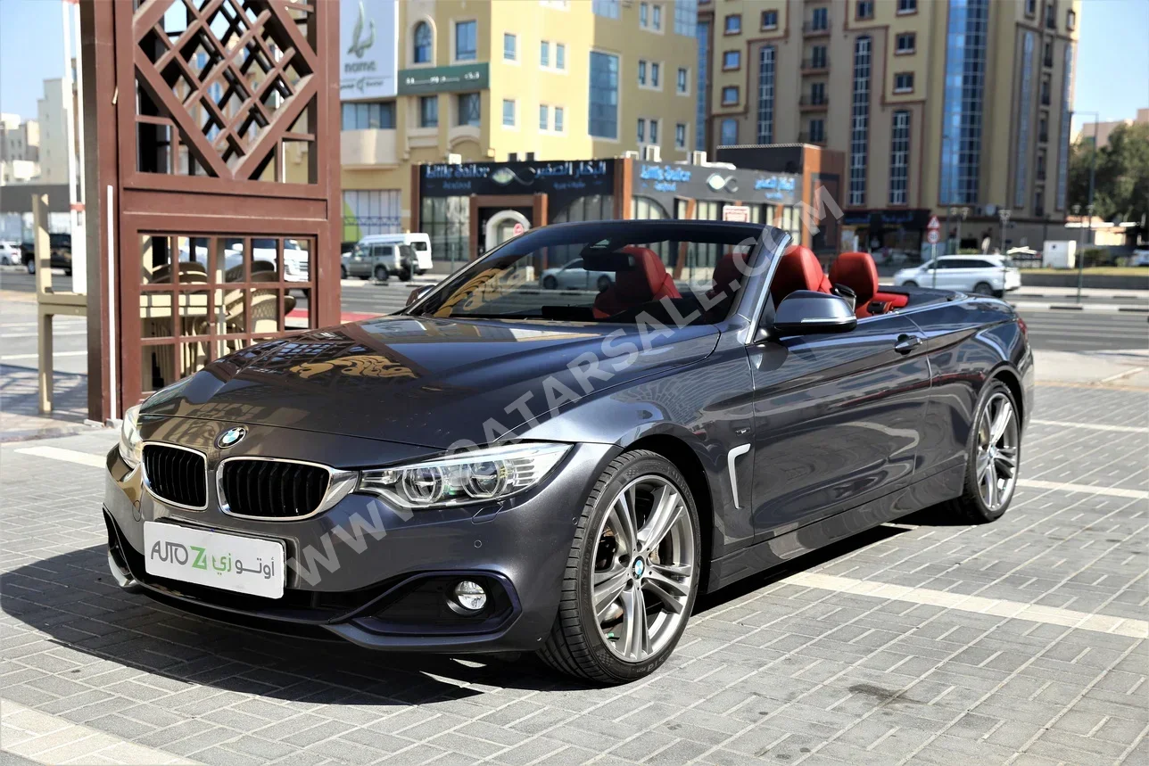 BMW  4-Series  435 I  2016  Automatic  133,000 Km  6 Cylinder  Rear Wheel Drive (RWD)  Convertible  Gray