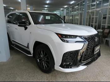 Lexus  LX  600 F Sport  2024  Automatic  300 Km  6 Cylinder  Four Wheel Drive (4WD)  SUV  White  With Warranty