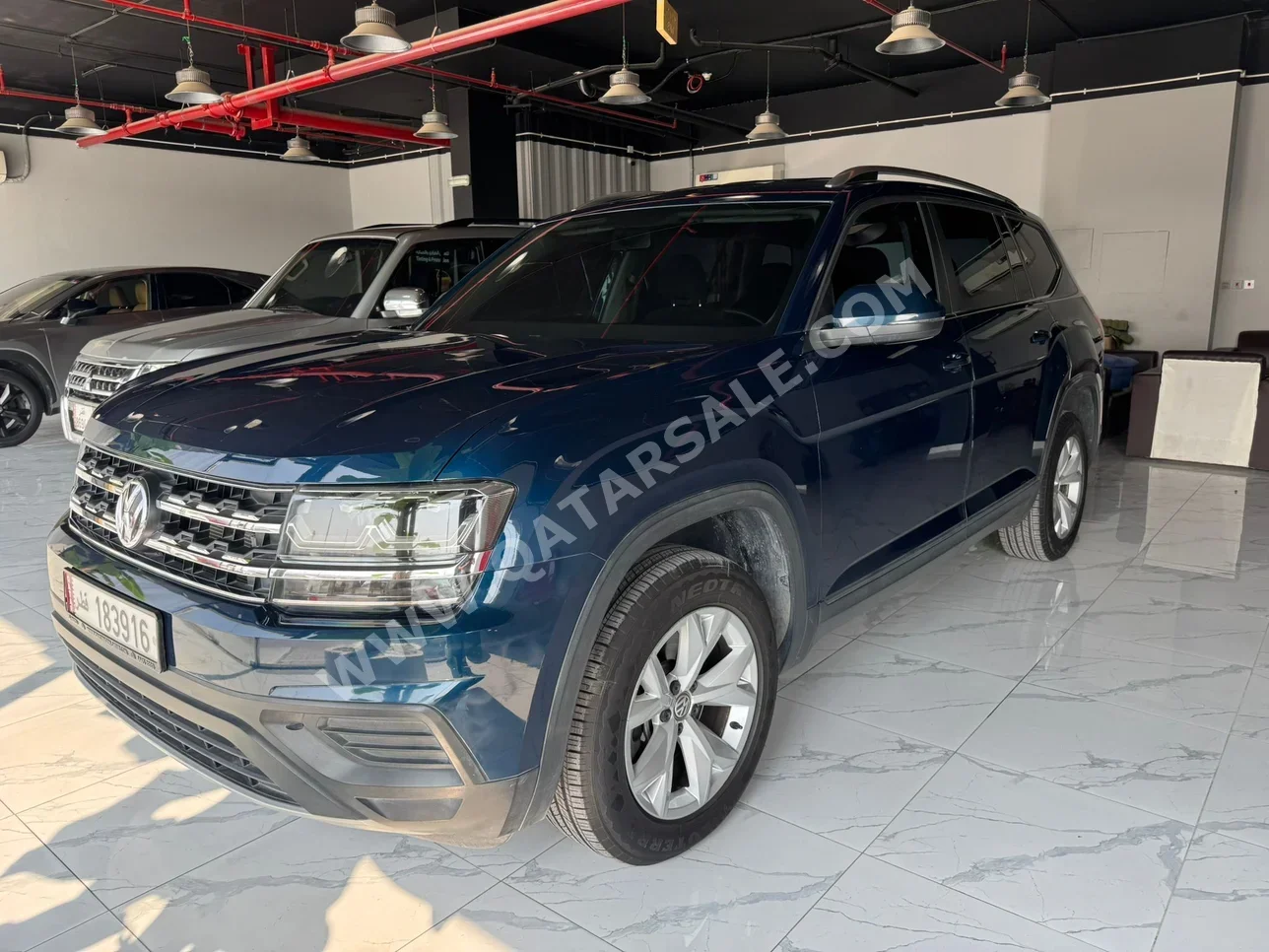 Volkswagen  Teramont  S  2019  Automatic  119,000 Km  6 Cylinder  Front Wheel Drive (FWD)  SUV  Blue