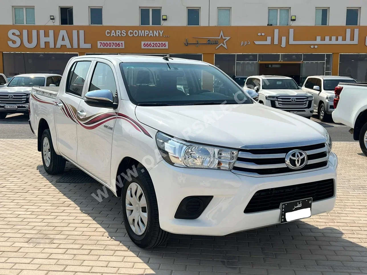 Toyota  Hilux  2021  Manual  113,000 Km  4 Cylinder  Four Wheel Drive (4WD)  Pick Up  White