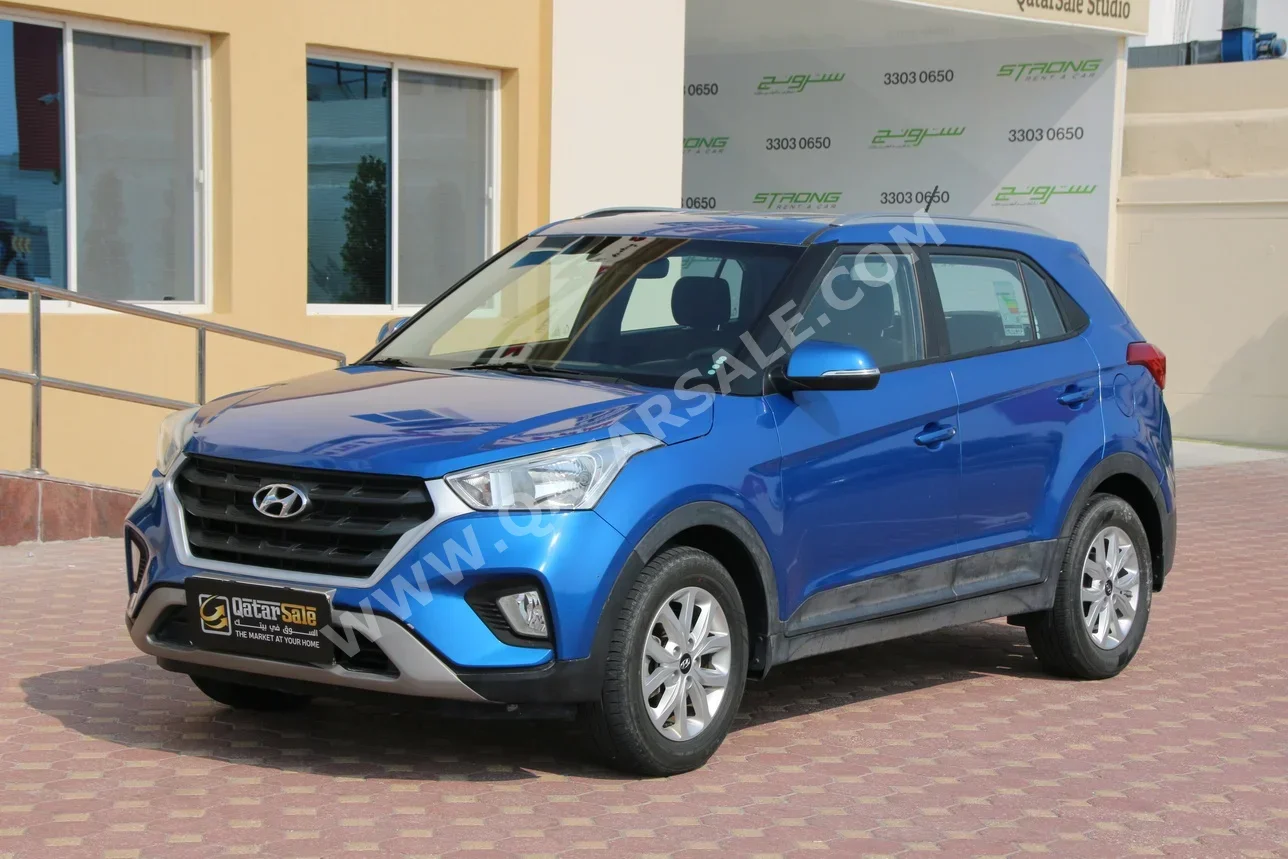 Hyundai  Creta  2020  Automatic  94,000 Km  4 Cylinder  Front Wheel Drive (FWD)  SUV  Blue