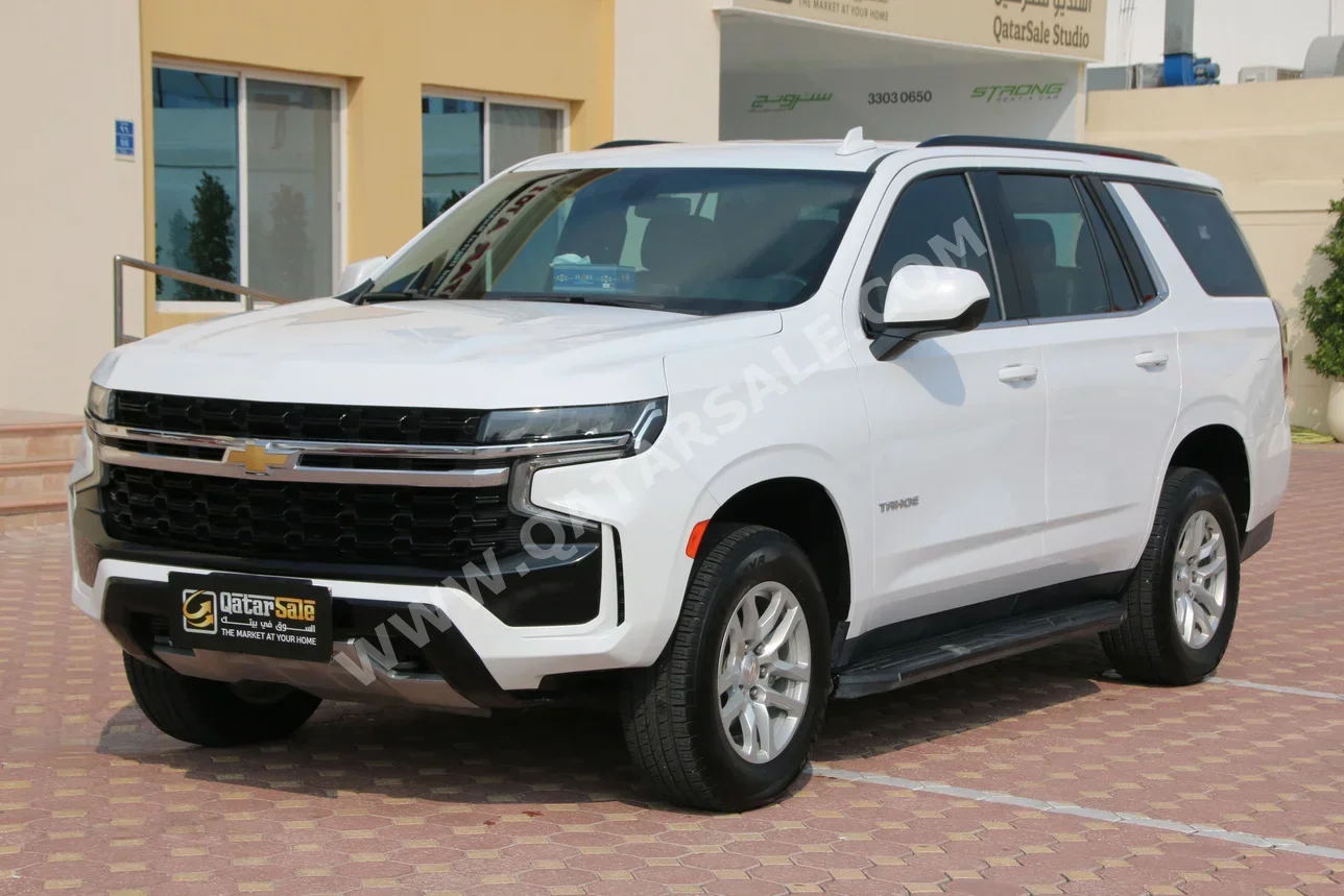 Chevrolet  Tahoe  LS  2021  Automatic  74,000 Km  8 Cylinder  Rear Wheel Drive (RWD)  SUV  White