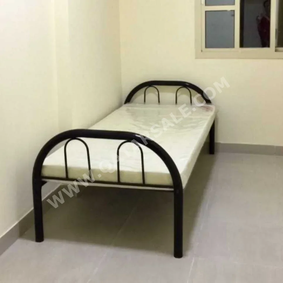 Beds - Single  - Black  - Mattress Included