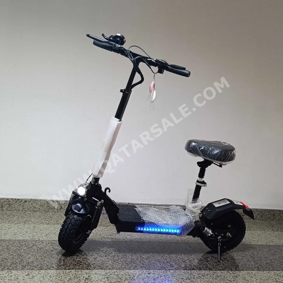 Scooters Electric Scooter  - Black