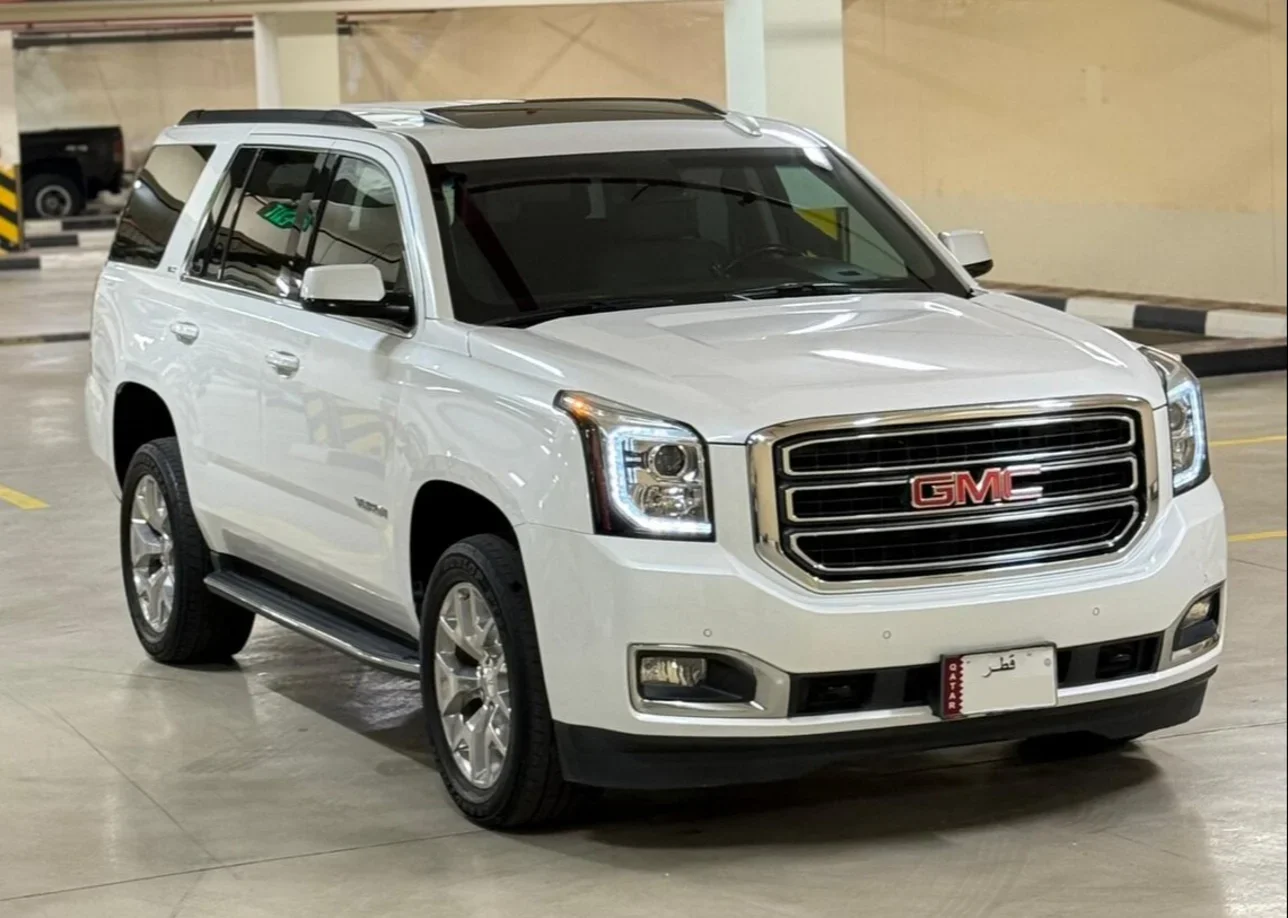 GMC  Yukon  SLT  2019  Automatic  96,000 Km  8 Cylinder  Four Wheel Drive (4WD)  SUV  White