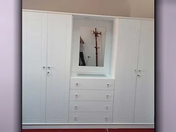 Wardrobes & Dressers - Doha Furniture  - Wardrobes  - White