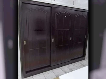 Wardrobes & Dressers - Doha Furniture  - Wardrobes  - Brown