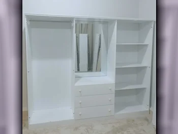 Wardrobes & Dressers - Doha Furniture  - Wardrobes  - White