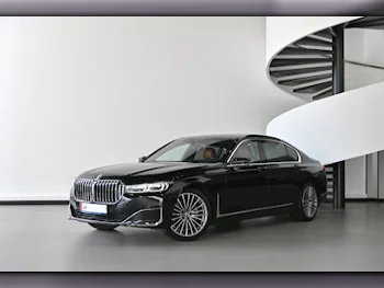 BMW  7-Series  730 Li  2022  Automatic  38,000 Km  4 Cylinder  Rear Wheel Drive (RWD)  Sedan  Black