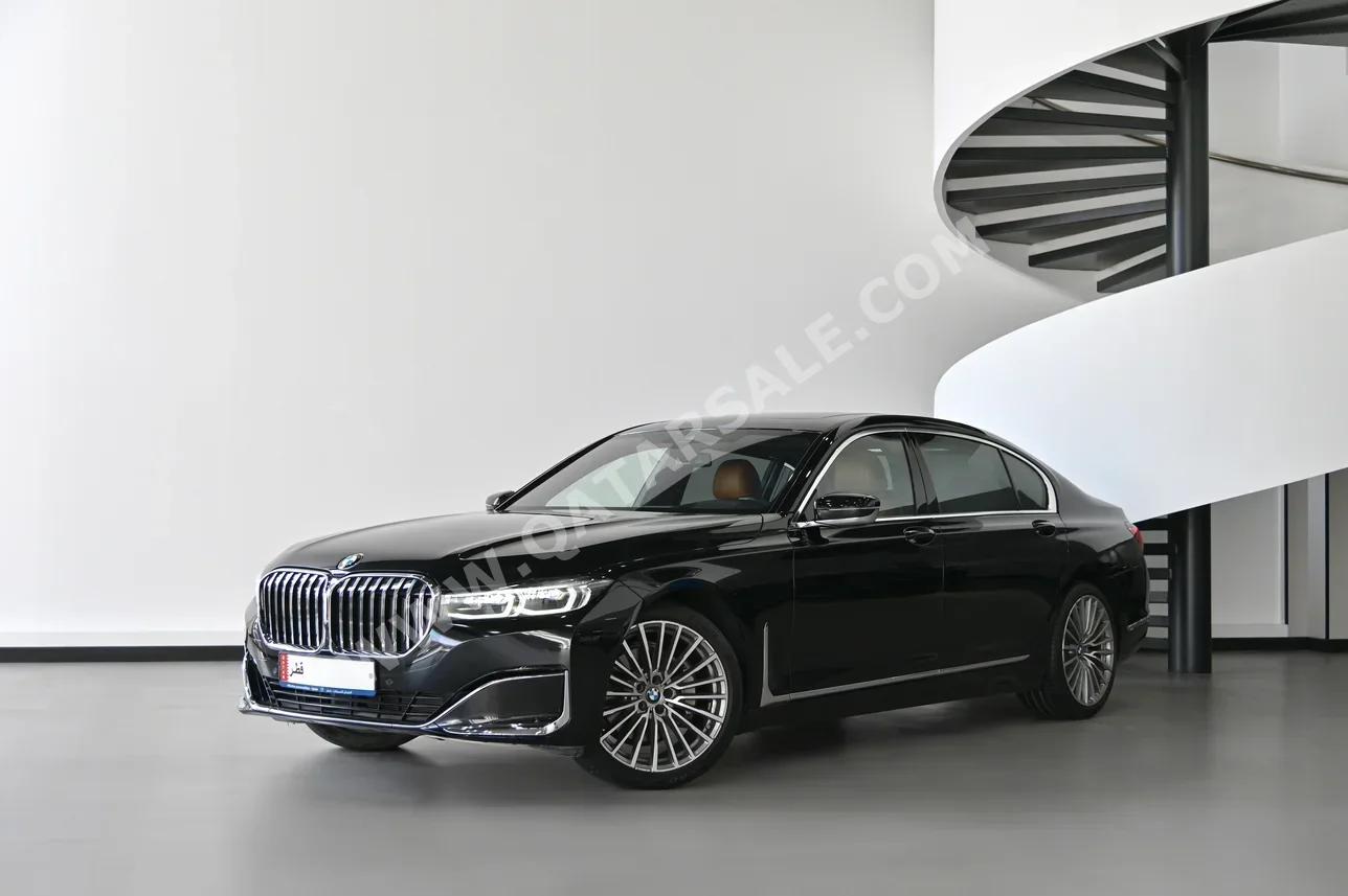 BMW  7-Series  730 Li  2022  Automatic  38,000 Km  4 Cylinder  Rear Wheel Drive (RWD)  Sedan  Black