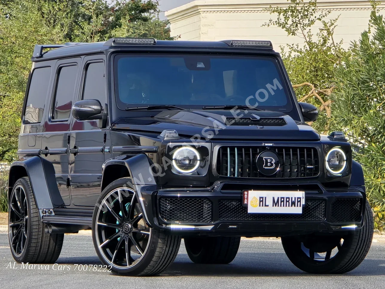 Mercedes-Benz  G-Class  800 Brabus  2023  Automatic  25,000 Km  8 Cylinder  Four Wheel Drive (4WD)  SUV  Black  With Warranty