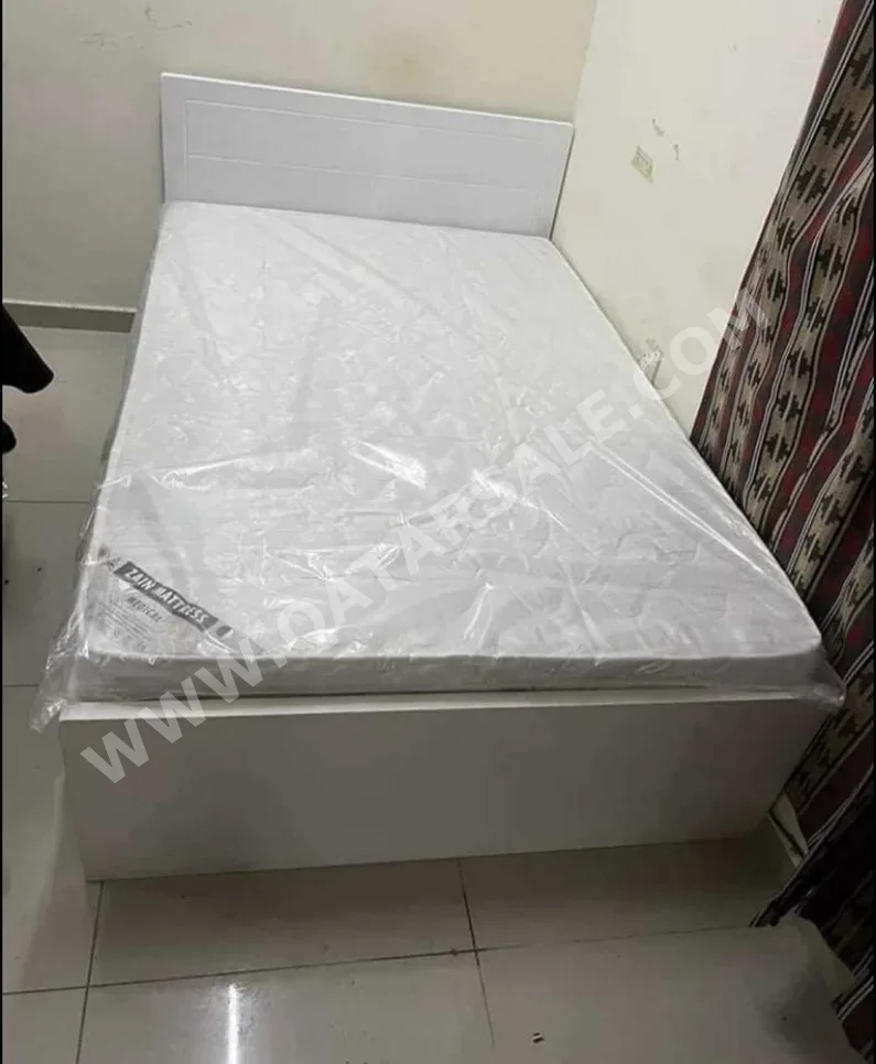 Beds - Single  - White  - Mattress Included