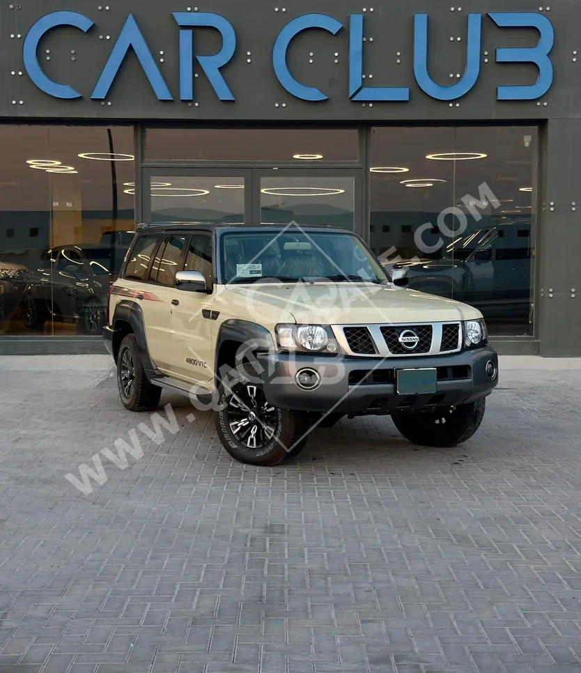 Nissan  Patrol  Super Safari  2024  Automatic  240 Km  6 Cylinder  Four Wheel Drive (4WD)  SUV  Beige  With Warranty