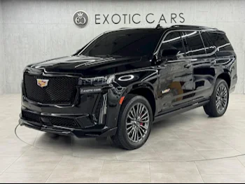 Cadillac  Escalade  V Supercharged  2023  Automatic  32,000 Km  8 Cylinder  Four Wheel Drive (4WD)  SUV  Black  With Warranty