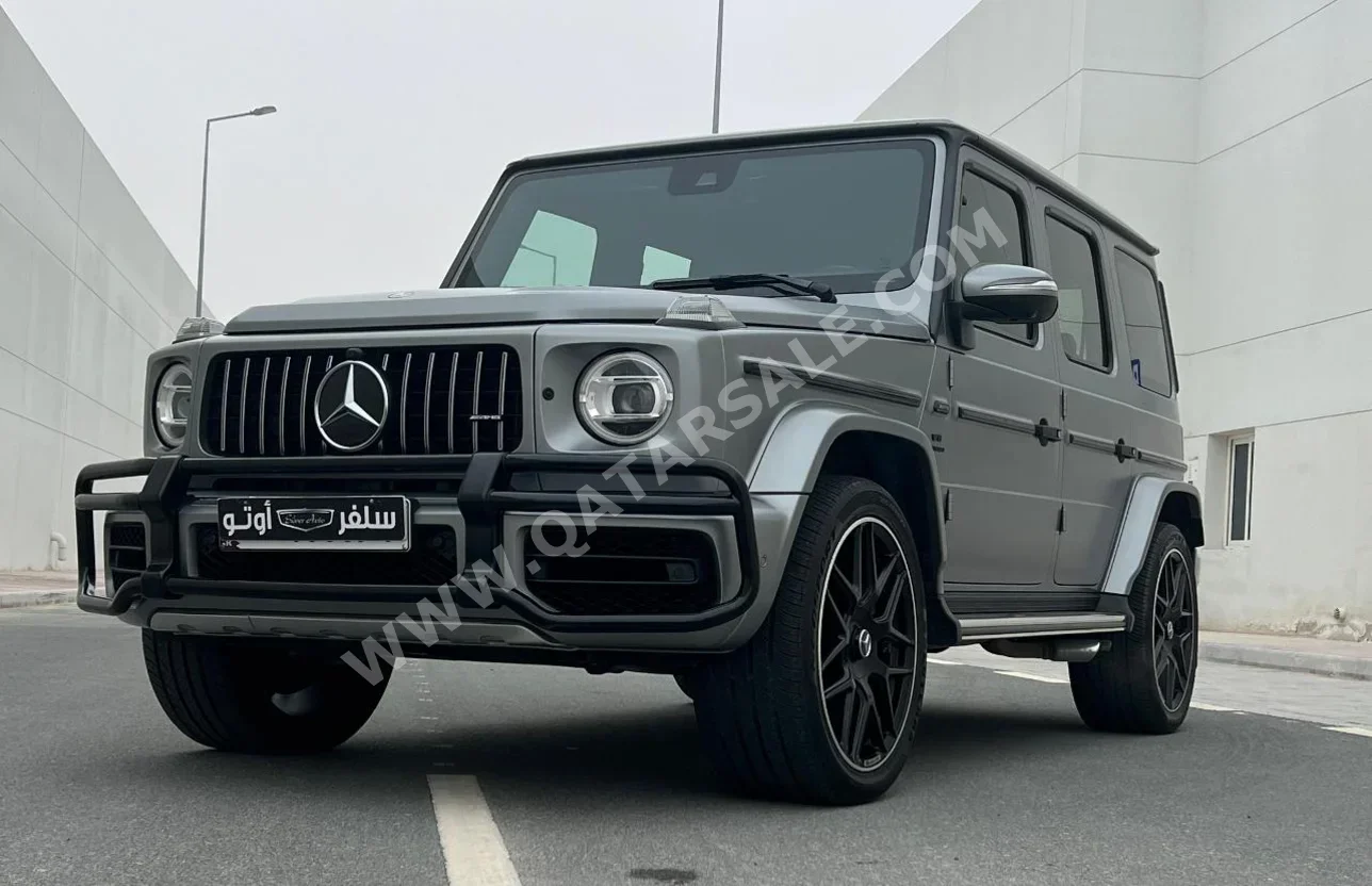 Mercedes-Benz  G-Class  63 AMG  2020  Automatic  75,000 Km  8 Cylinder  Four Wheel Drive (4WD)  SUV  Gray  With Warranty