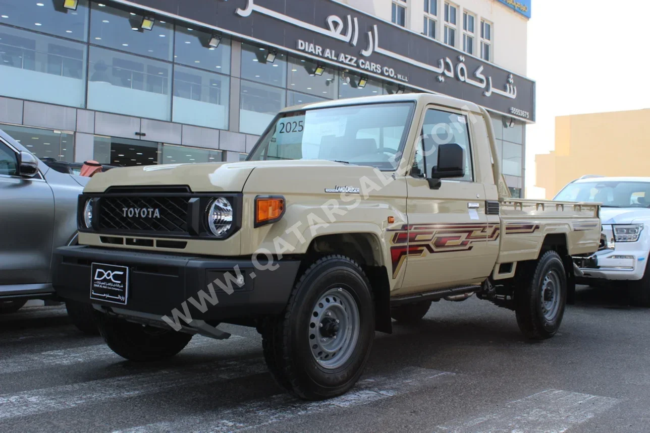 Toyota  Land Cruiser  LX  2025  Automatic  0 Km  6 Cylinder  Four Wheel Drive (4WD)  Pick Up  Beige  With Warranty