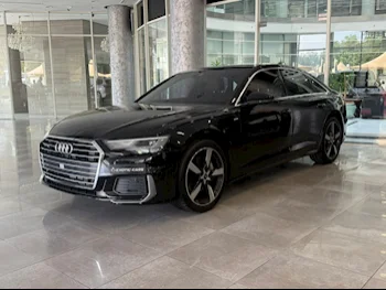 Audi  A6  45 TFSI  2021  Automatic  48,000 Km  6 Cylinder  All Wheel Drive (AWD)  Sedan  Black