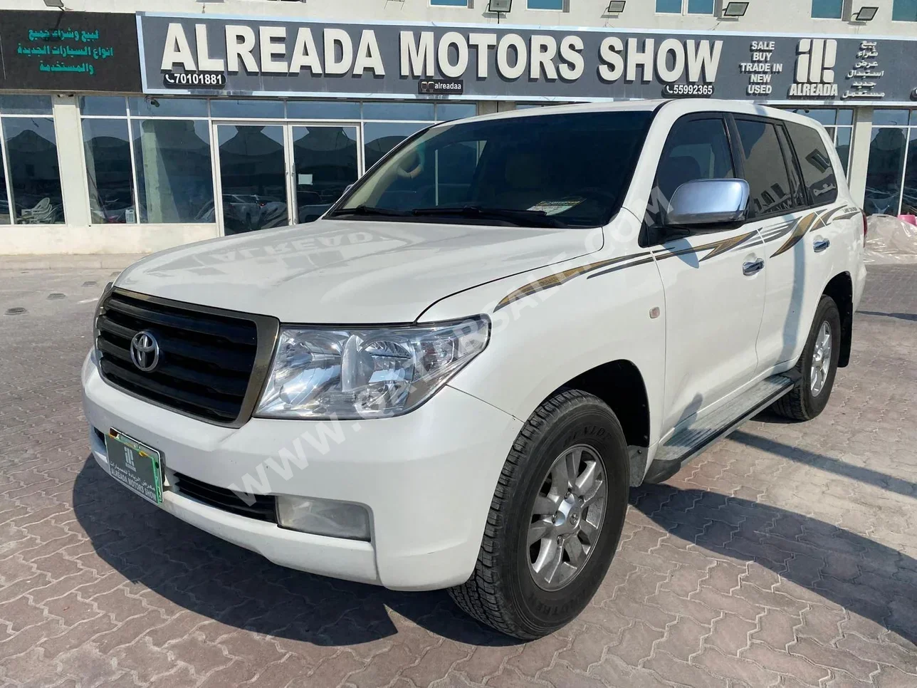 Toyota  Land Cruiser  GX  2008  Automatic  336,000 Km  6 Cylinder  Four Wheel Drive (4WD)  SUV  White