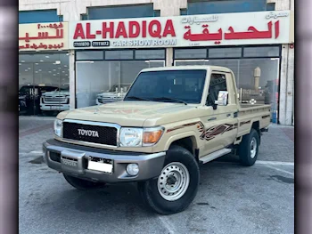 Toyota  Land Cruiser  LX  2022  Manual  49,000 Km  6 Cylinder  Four Wheel Drive (4WD)  Pick Up  Beige  With Warranty