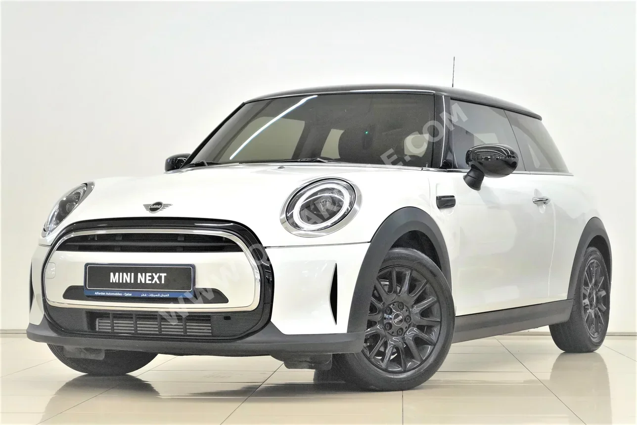 Mini  Cooper  Coupe  2023  Automatic  22,400 Km  3 Cylinder  Front Wheel Drive (FWD)  Sedan  White  With Warranty