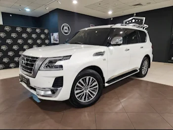 Nissan  Patrol  LE Platinum  2020  Automatic  95,000 Km  8 Cylinder  Four Wheel Drive (4WD)  SUV  White