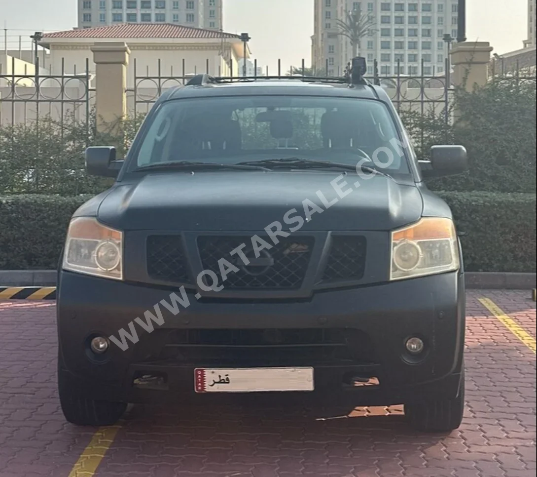 Nissan  Armada  SE  2012  Automatic  194,000 Km  8 Cylinder  All Wheel Drive (AWD)  SUV  Black Matte