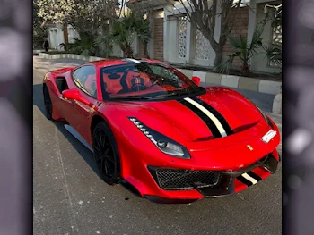 Ferrari  488  Pista  2020  Automatic  1,300 Km  8 Cylinder  Rear Wheel Drive (RWD)  Coupe / Sport  Red  With Warranty