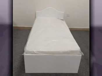 Beds - Single  - White  - Mattress Included