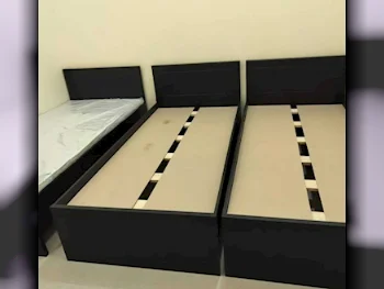 Beds - Single  - Black  - Mattress Included