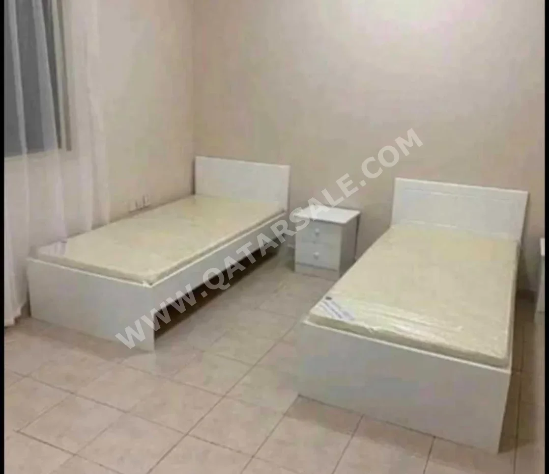 Beds - Single  - White  - Mattress Included