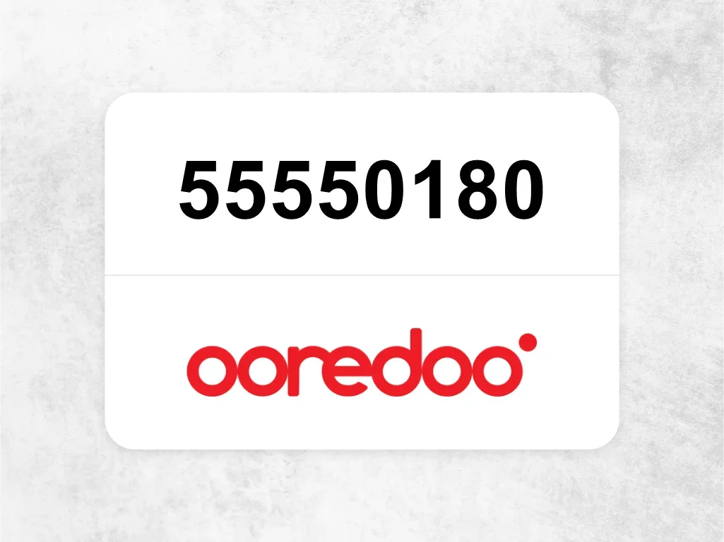 Ooredoo Mobile Phone  55550180