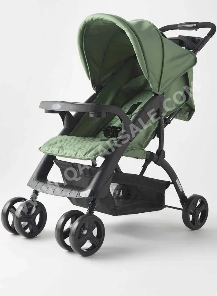 Kids Strollers Juniors  Single Stroller  Green  0-3 Years  Juniors Bailey  6 Kg