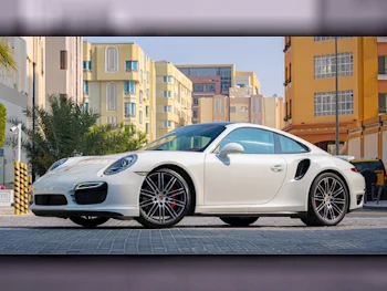 Porsche  911  Turbo  2014  Automatic  87,800 Km  6 Cylinder  Rear Wheel Drive (RWD)  Coupe / Sport  White