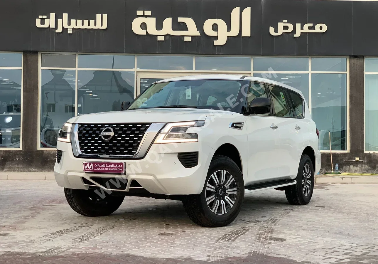 Nissan  Patrol  XE  2024  Automatic  0 Km  6 Cylinder  Four Wheel Drive (4WD)  SUV  White  With Warranty