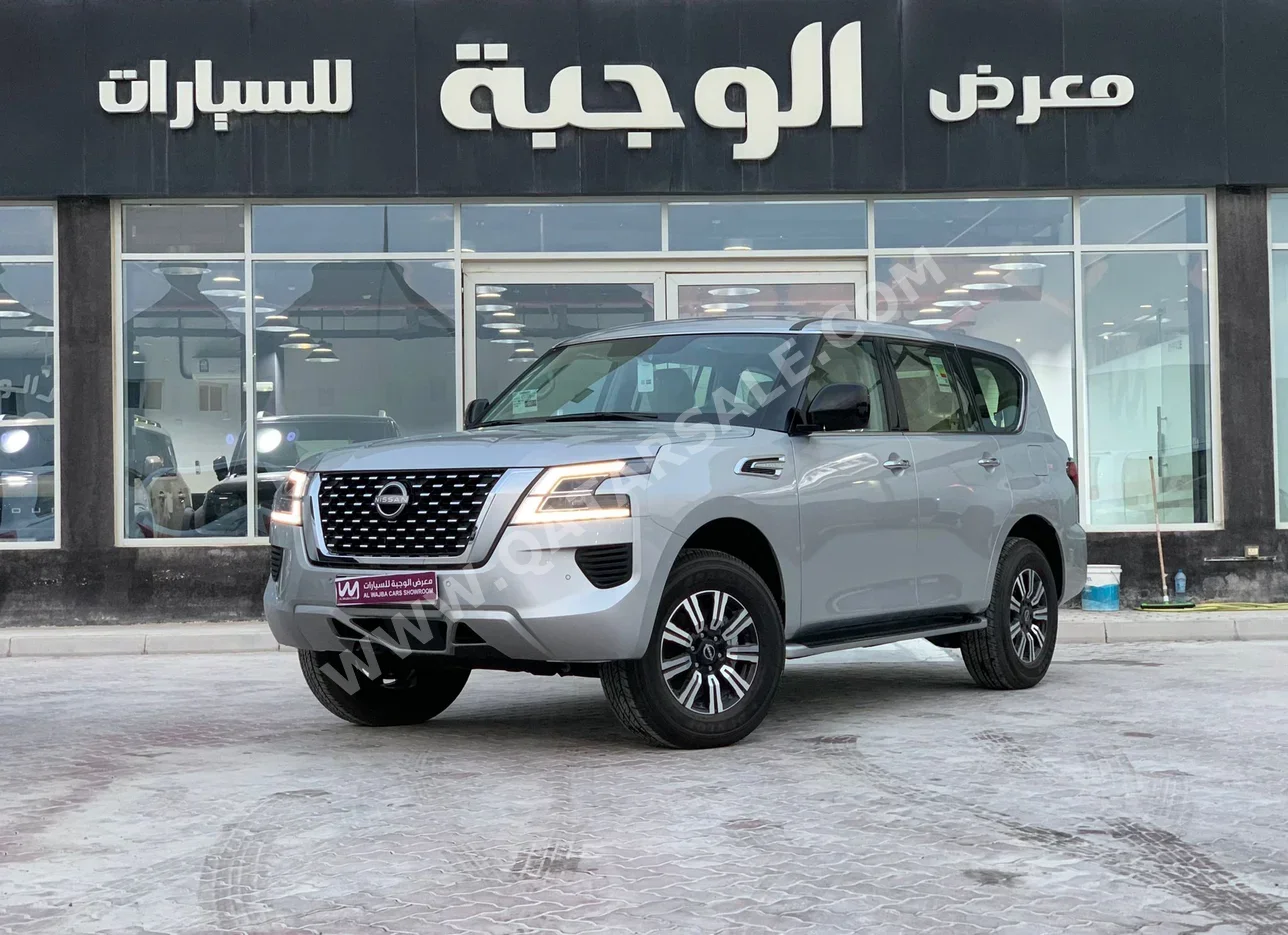 Nissan  Patrol  XE  2024  Automatic  0 Km  6 Cylinder  Four Wheel Drive (4WD)  SUV  Silver  With Warranty