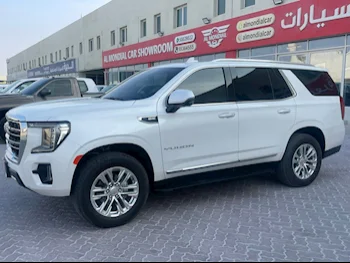 GMC  Yukon  SLT  2024  Automatic  13,000 Km  8 Cylinder  Four Wheel Drive (4WD)  SUV  White  With Warranty