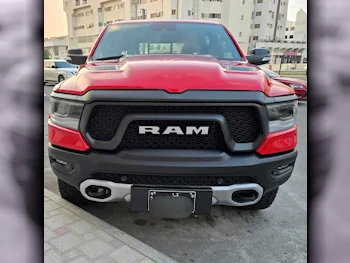 Dodge  Ram  Rebel  2021  Automatic  17,500 Km  8 Cylinder  Four Wheel Drive (4WD)  Pick Up  Dark Red  With Warranty