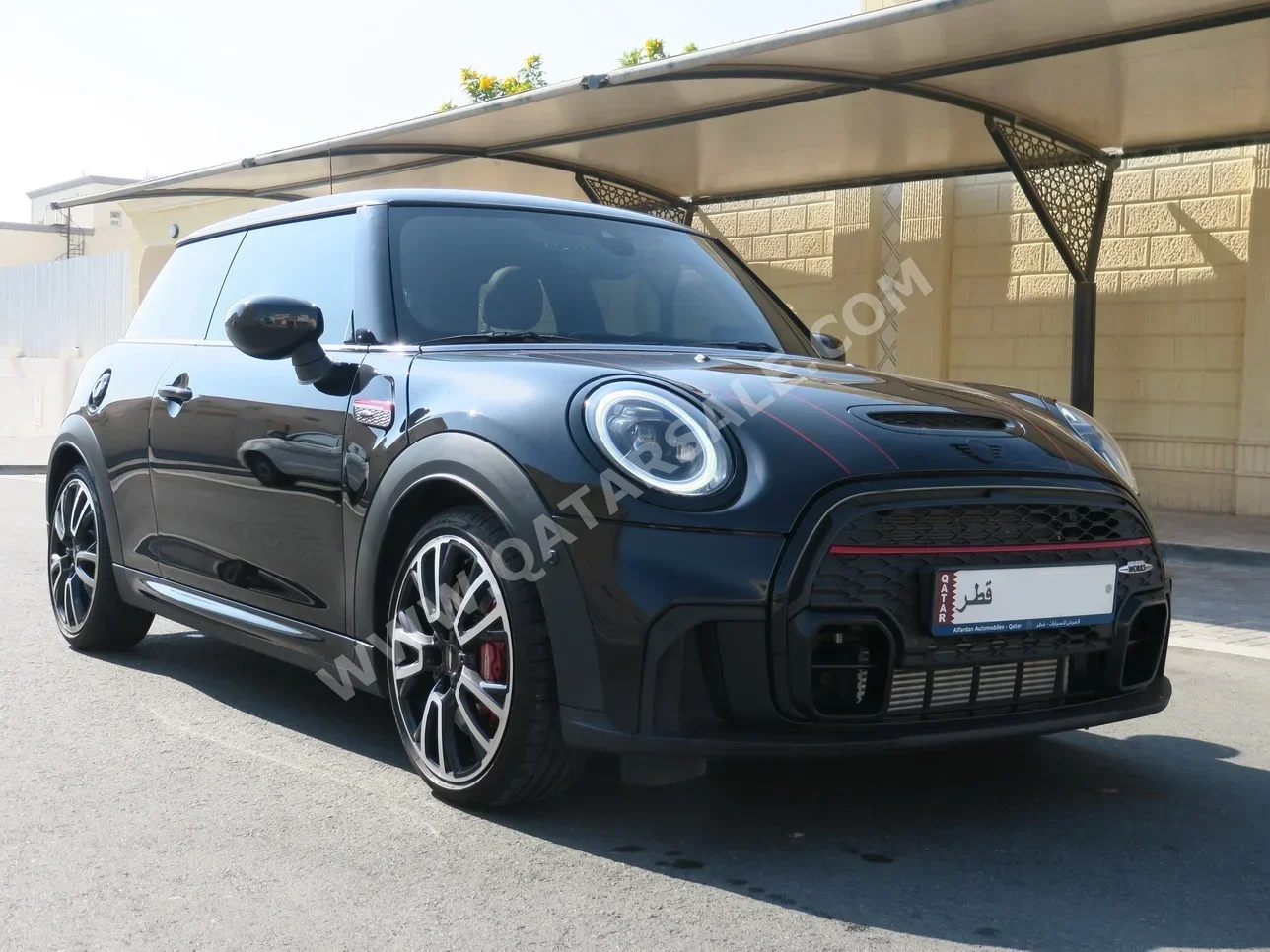  Mini  Cooper  JCW  2023  Automatic  32,000 Km  4 Cylinder  Front Wheel Drive (FWD)  Hatchback  Black  With Warranty